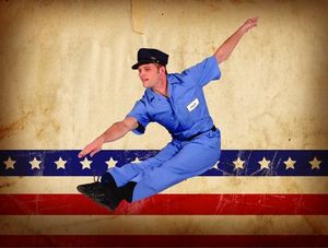 Brendon LaPier in "Filling Station" from Nashville Ballet's "American Originals" Photo